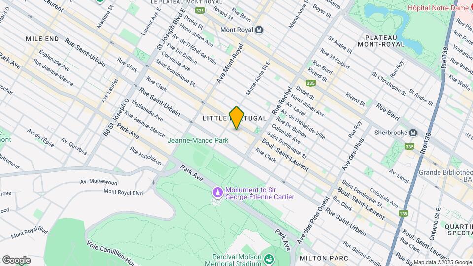 4277-4287 Clark Map and Location Details