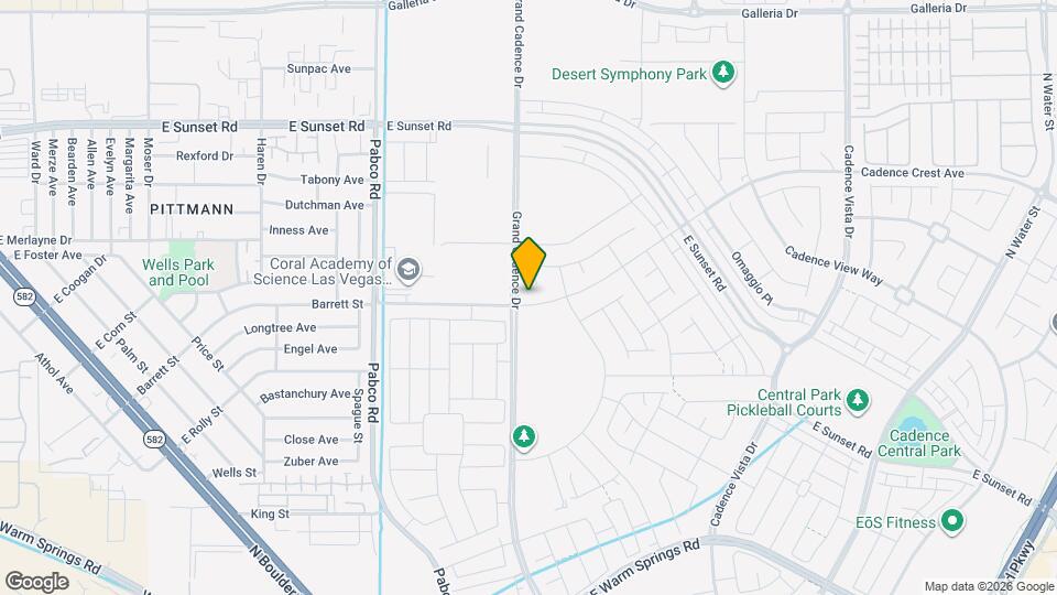 40 Cadence Crest Ave Map and Location Details