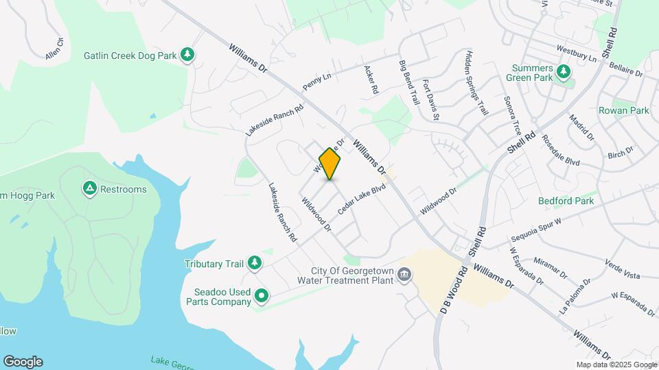 4901 Woodstock Dr Map and Location Details