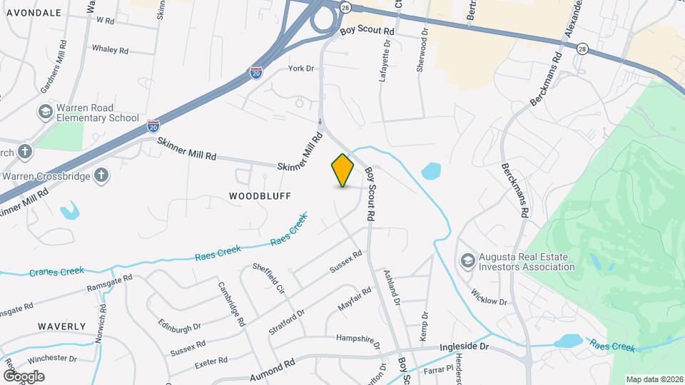 2926 Arrowhead Dr Map and Location Details