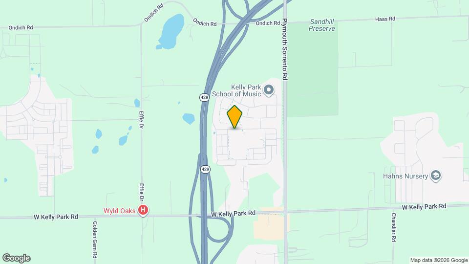5490 Hayloft Dr Mapa y Detalles de la Ubicación