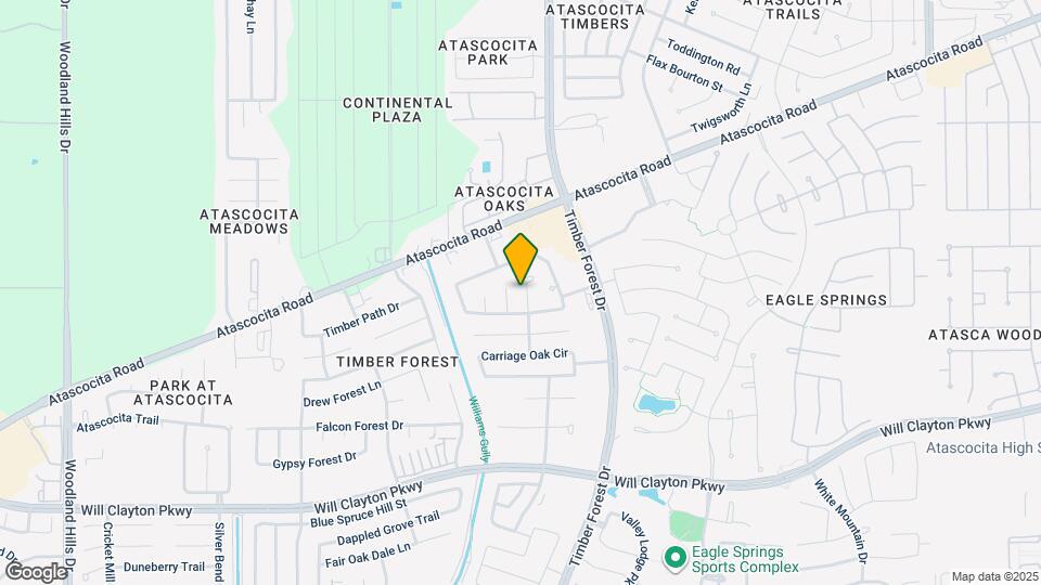 18423 Knob Hill Lake Ln Map and Location Details