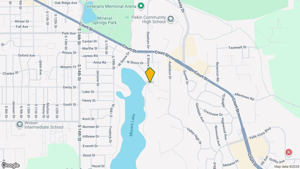 730 E Shore Dr Map and Location Details