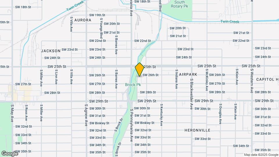 2708 S Brock Dr Map and Location Details
