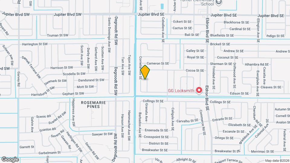 850 Algaringo Ave SE Mapa y Detalles de la Ubicación