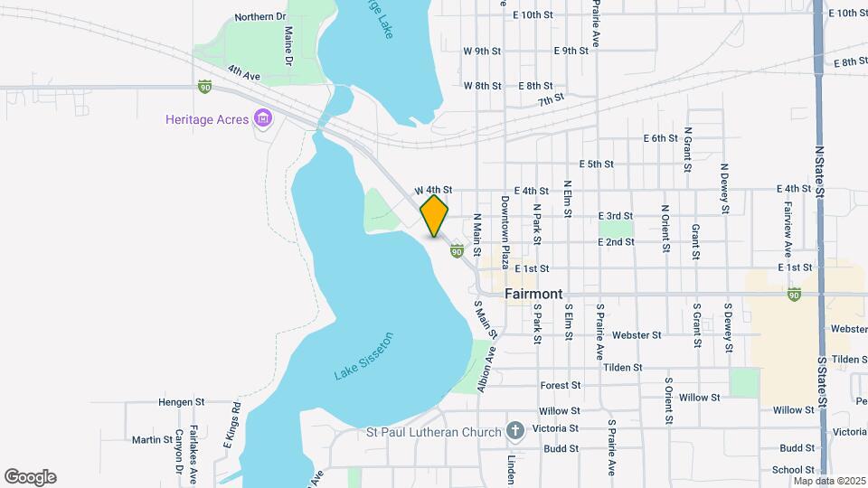 223 Lake Ave Mapa y Detalles de la Ubicación