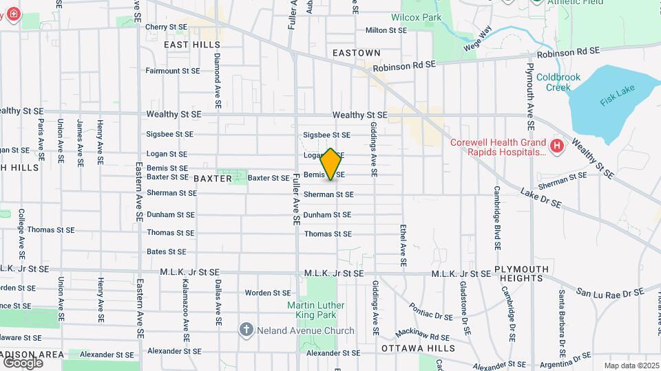 549 Benjamin Ave SE Map and Location Details