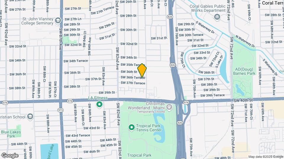 7930 SW 36th Ter, Unit 1 Map and Location Details