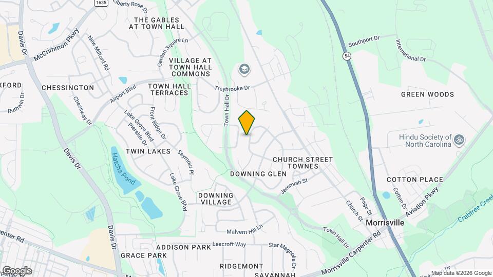 316 Valley Glen Dr Mapa y Detalles de la Ubicación