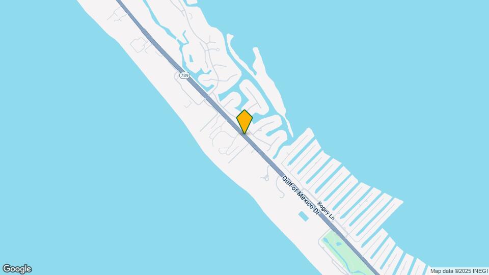 1581 Gulf of Mexico Dr Map and Location Details