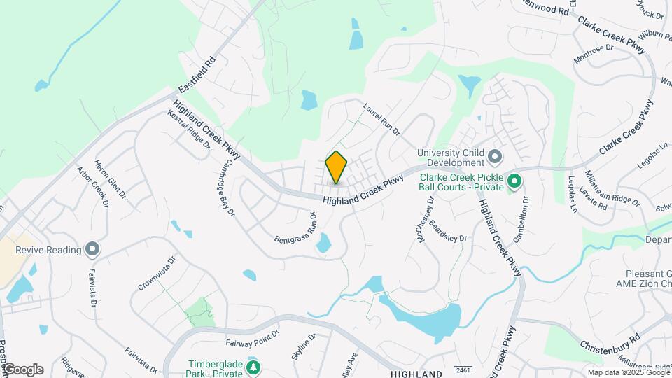 9408 Meadowmont View Dr Mapa y Detalles de la Ubicación