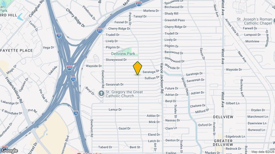 203 Sullivan Dr Map and Location Details