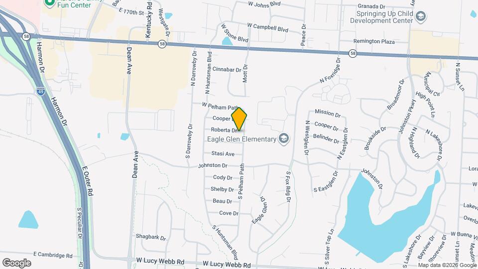 1603 Roberta Dr, Unit 9102 Mapa y Detalles de la Ubicación