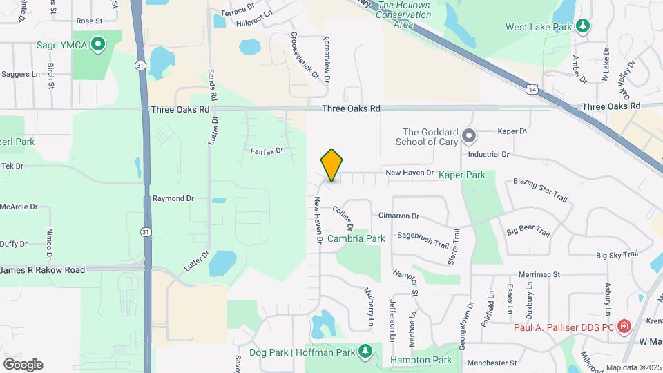 1419 New Haven Dr Map and Location Details