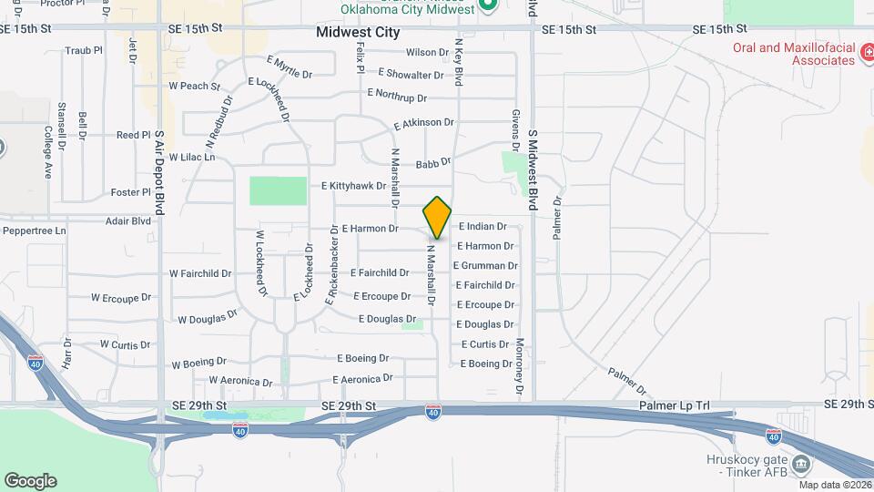 510 N Marshall Dr Map and Location Details