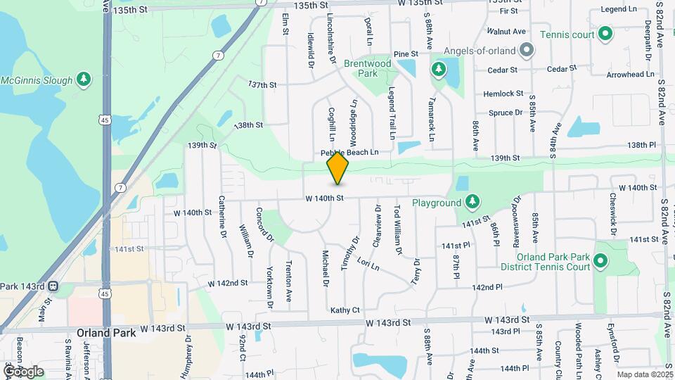 9008 W 140th St Map and Location Details