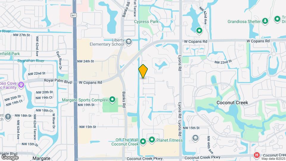 5112 NW 49th Ave Map and Location Details