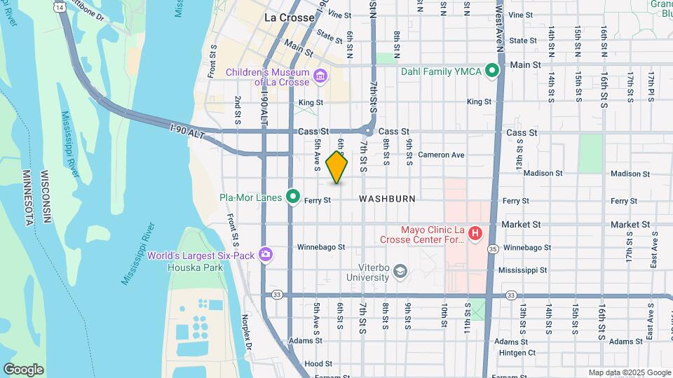 512 6th St S Map and Location Details