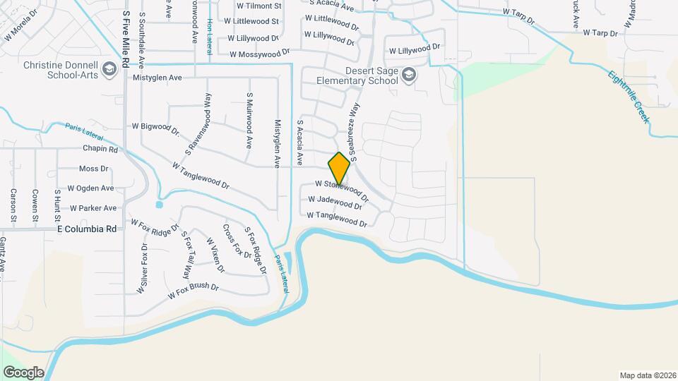9577 W Stonewood Dr Map and Location Details