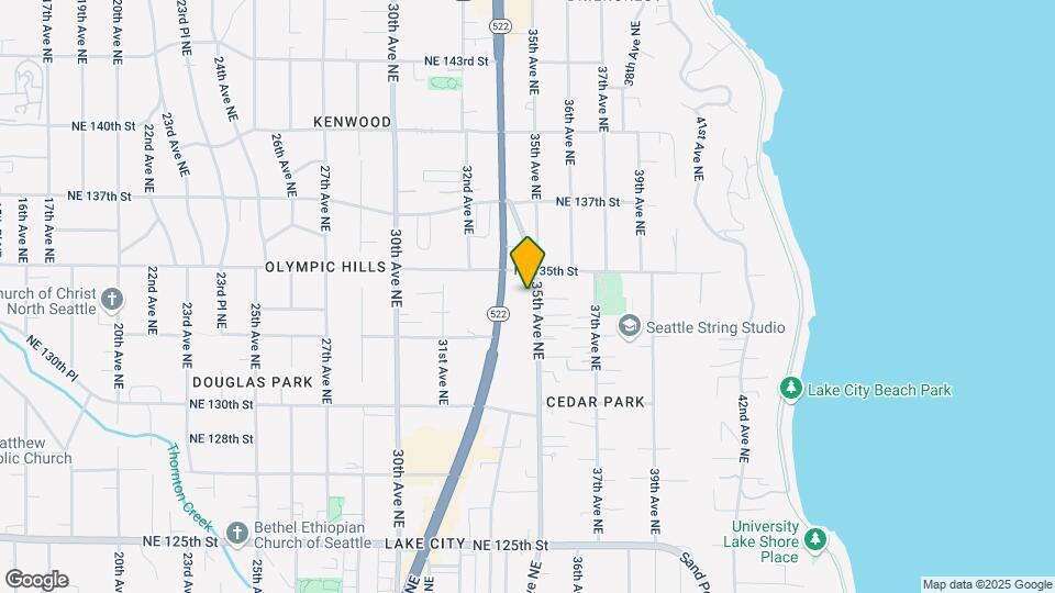 13401 35th Ave NE Mapa y Detalles de la Ubicación