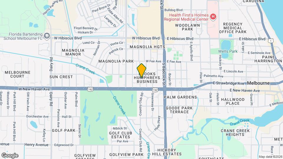 1915 S Park Ave Map and Location Details