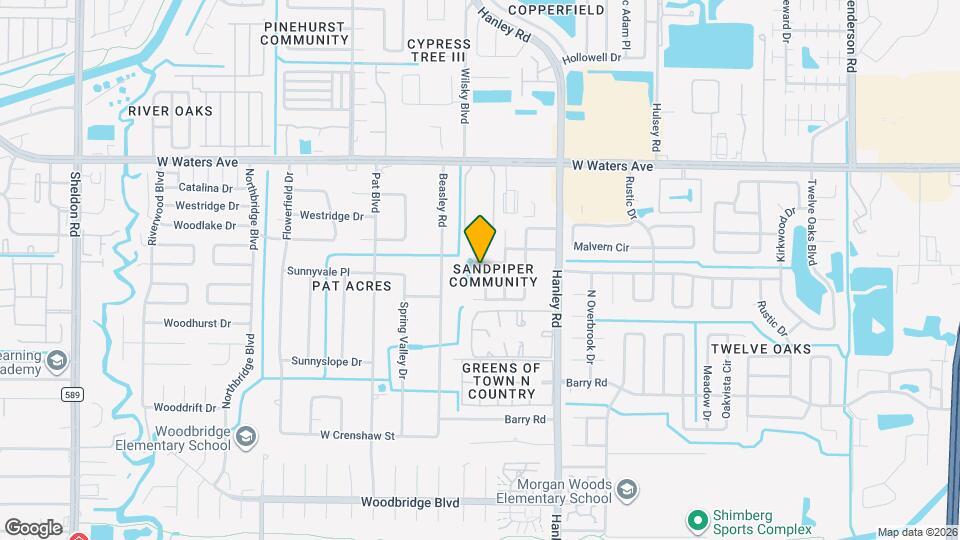 7912 Soaring Trail Ln Map and Location Details