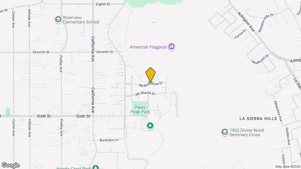 250 Mt Rushmore Dr Map and Location Details