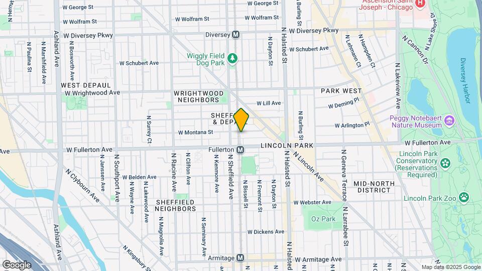 963 W Montana St Map and Location Details
