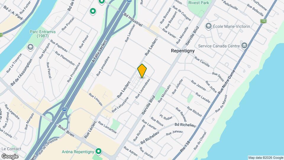 576 Lafontaine Rue Map and Location Details