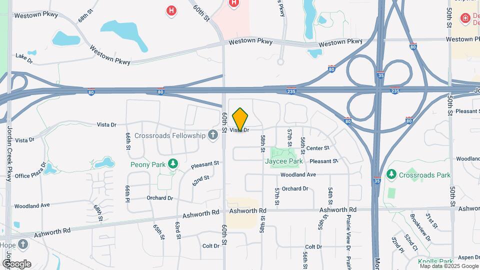 5900 Vista Dr Map and Location Details
