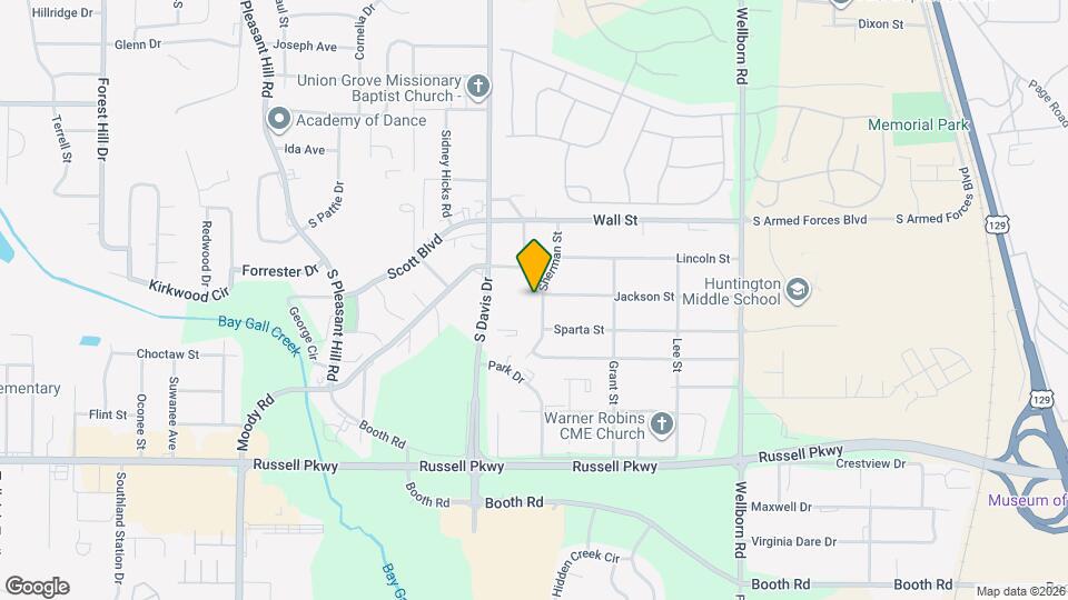 201 Sherman St Map and Location Details