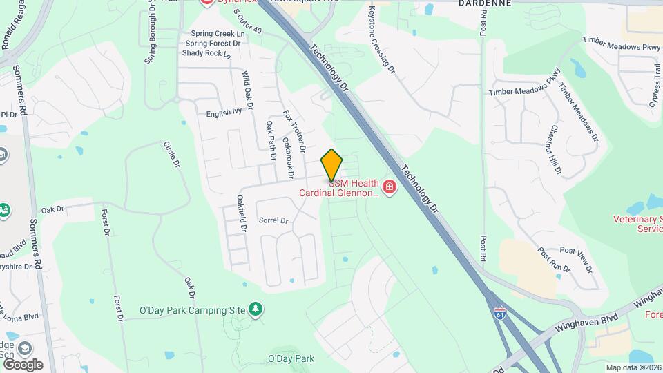 126 Cardow Dr Map and Location Details