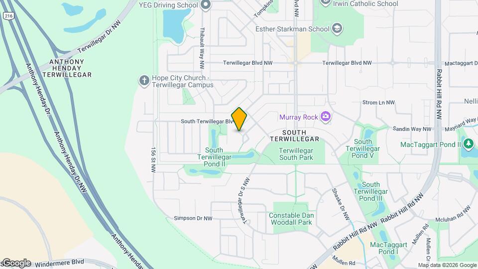 6166 Stinson Way NW Map and Location Details