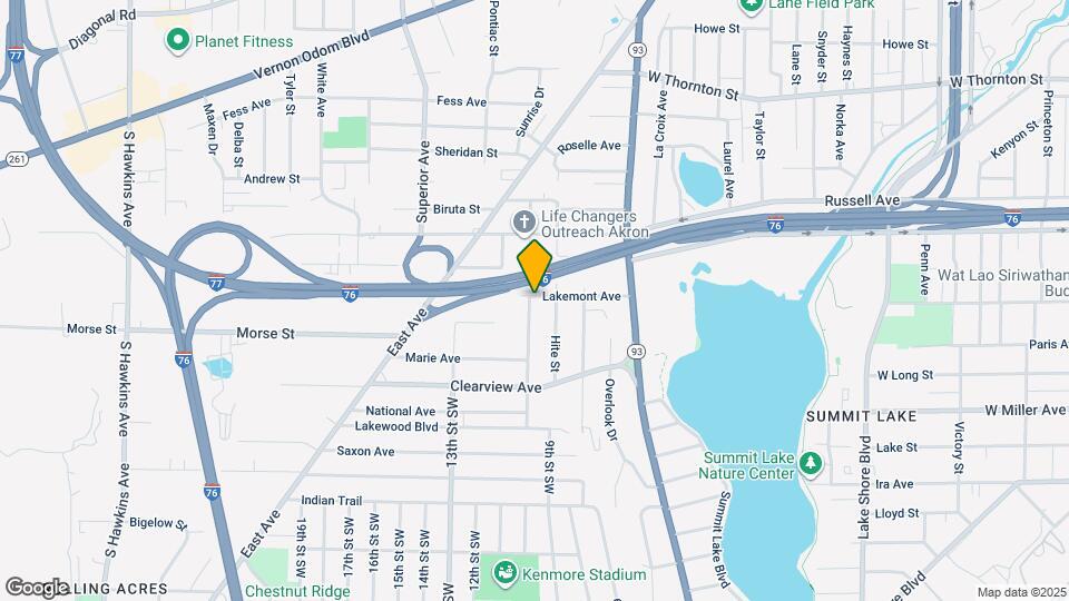 710 Lakemont Ave Map and Location Details