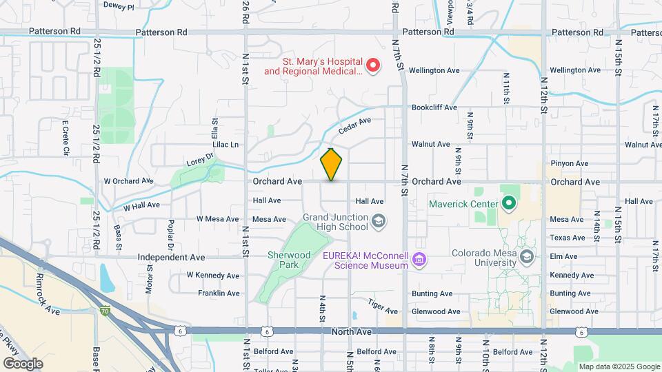 425 Orchard Ave Map and Location Details
