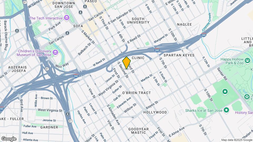 776 S Second St Map and Location Details