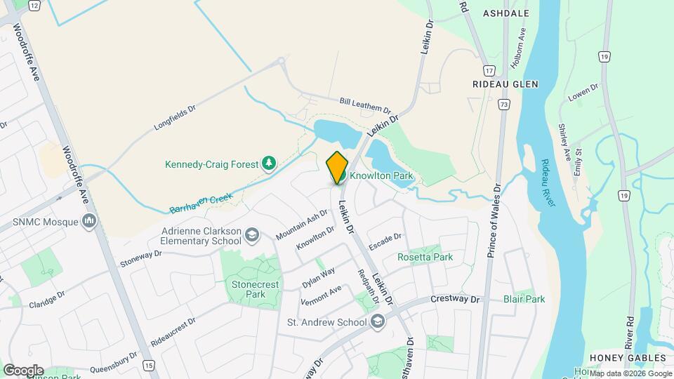 84 Knowlton Dr Map and Location Details