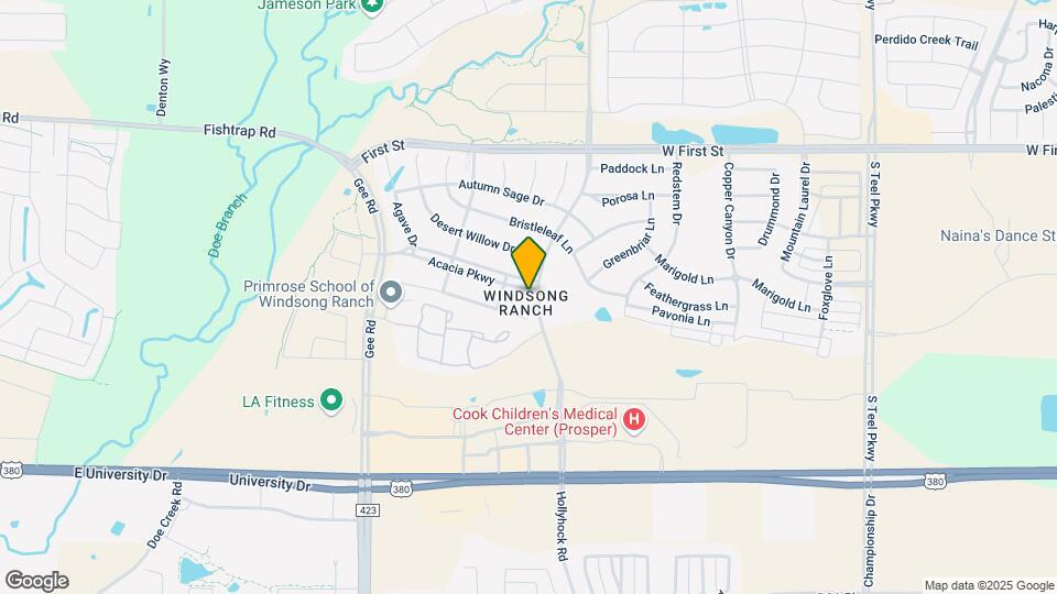 4441 Acacia Pkwy Map and Location Details