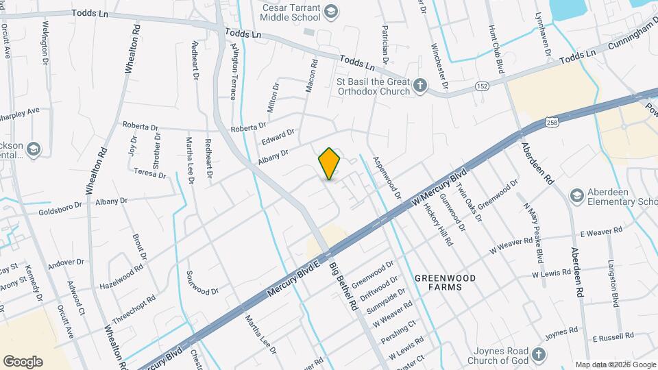 524 Hollomon Dr Map and Location Details