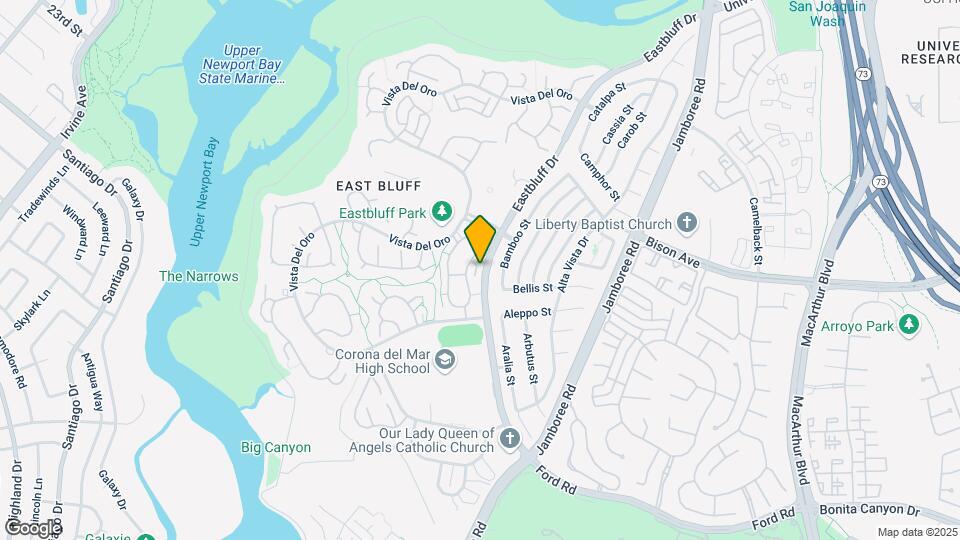 2323 Eastbluff Dr Map and Location Details