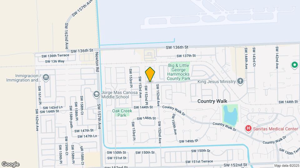 14102 SW 152nd Ct Mapa y Detalles de la Ubicación