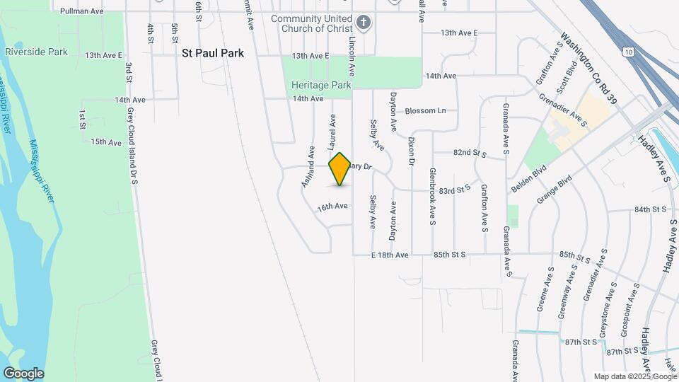 1180 Lincoln Ct Map and Location Details