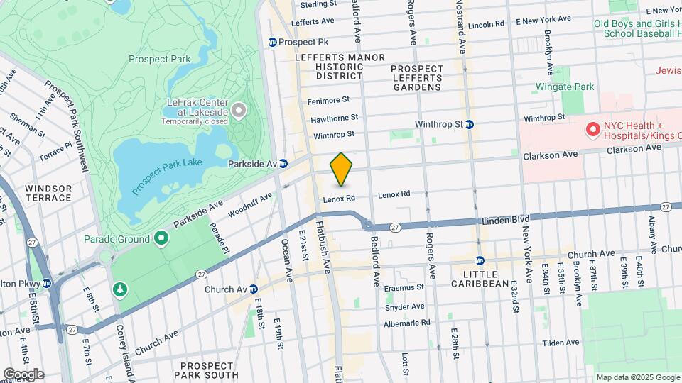 45 Lenox Rd Map and Location Details
