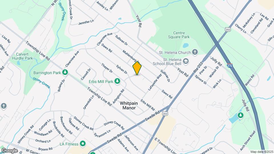 1614 Woodford Way Map and Location Details