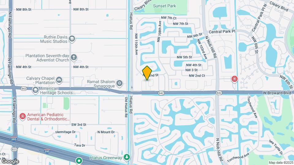 90 NW 110th Ave Map and Location Details