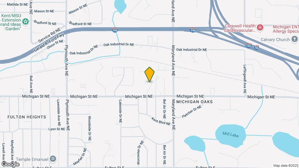 443 Somerset Dr NE Map and Location Details