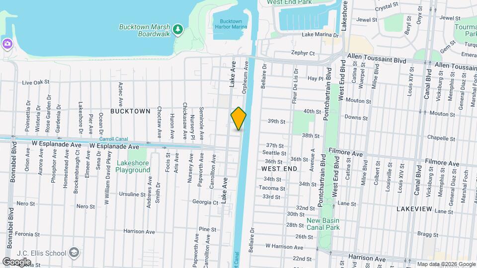 1528 Orpheum Ave, Unit A Map and Location Details