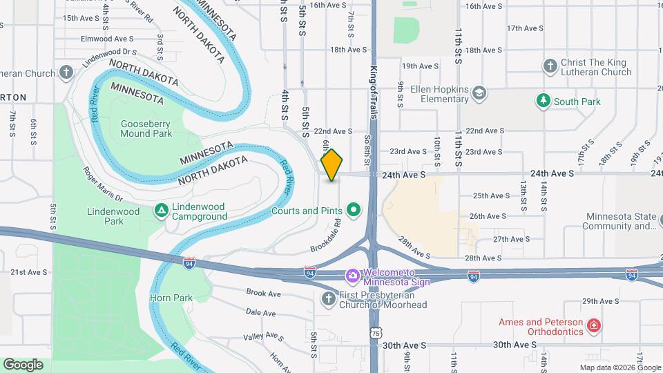 2411 Brookdale Rd, Unit Biffert Properties Mapa y Detalles de la Ubicación