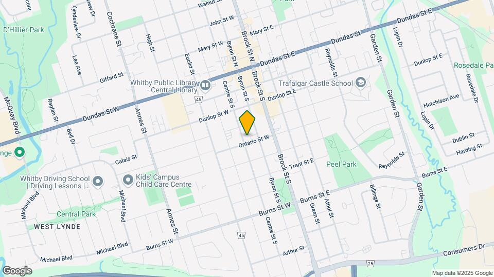 409 Centre St S Map and Location Details