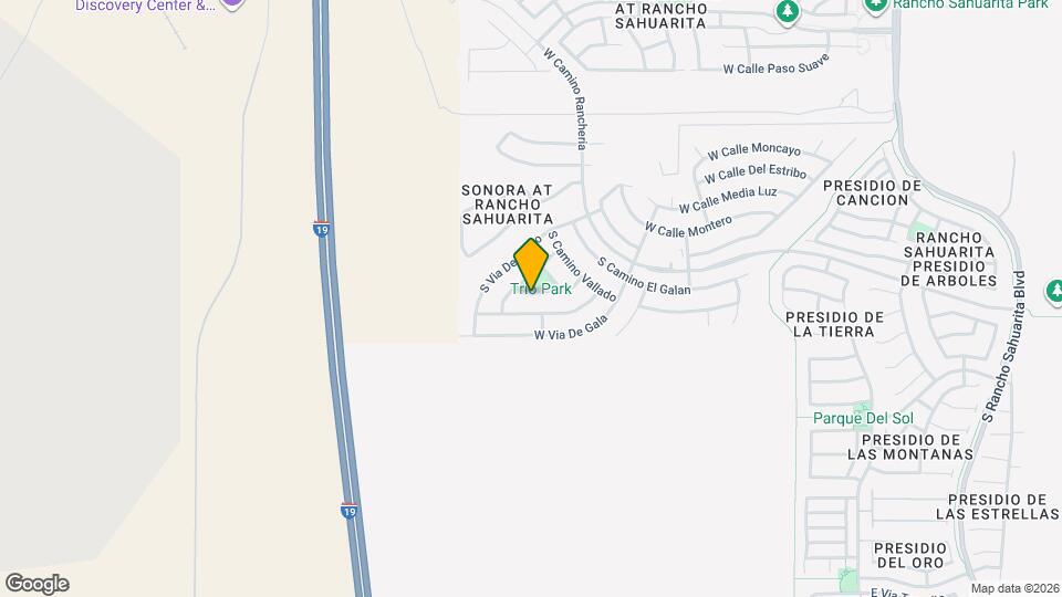 873 W Calle Muro Fuerte Mapa y Detalles de la Ubicación